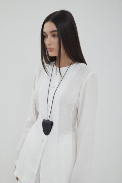 Parish top Linen white